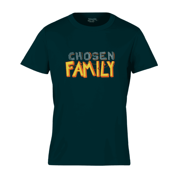 Chosen Family Round Neck Mens T-Shirt - Image 6