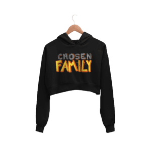 Chosen Family Women Crop Hoodie