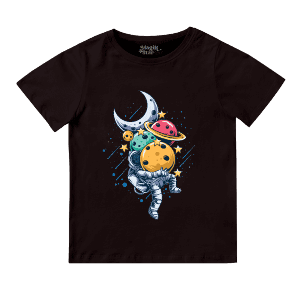 Astronaut Round Neck Boys T-shirt - Image 19