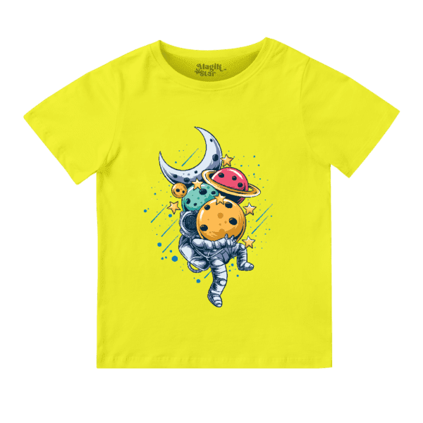 Astronaut Round Neck Boys T-shirt - Image 9