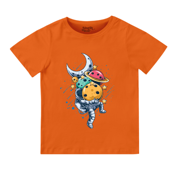 Astronaut Round Neck Boys T-shirt - Image 16