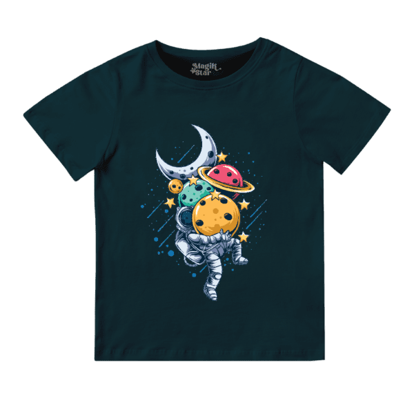 Astronaut Round Neck Boys T-shirt - Image 11