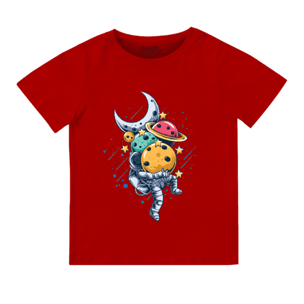 Astronaut Round Neck Boys T-shirt - Image 6