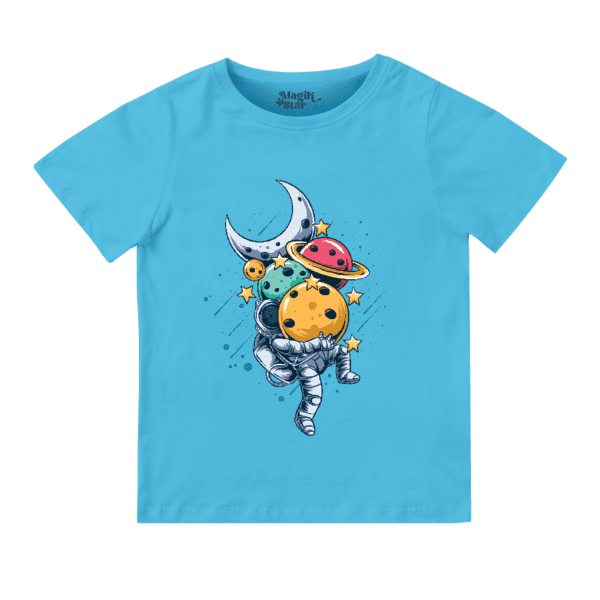 Astronaut Round Neck Boys T-shirt - Image 8