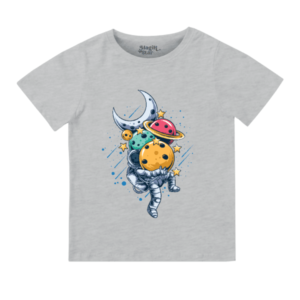 Astronaut Round Neck Boys T-shirt - Image 4