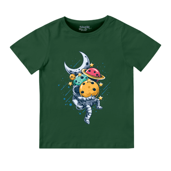 Astronaut Round Neck Boys T-shirt - Image 10