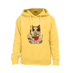 Foodie Cat Hoodie for Boys