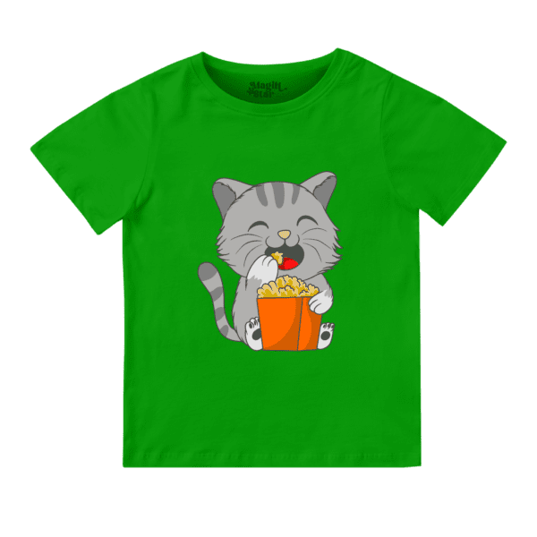 Popcorn Kitty Boys T-shirt - Image 11