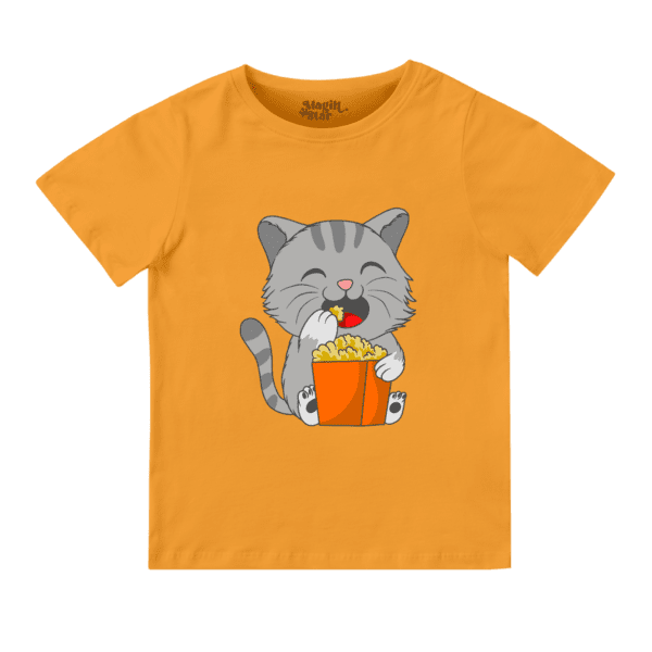 Popcorn Kitty Boys T-shirt - Image 14