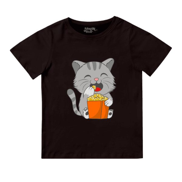 Popcorn Kitty Boys T-shirt - Image 21