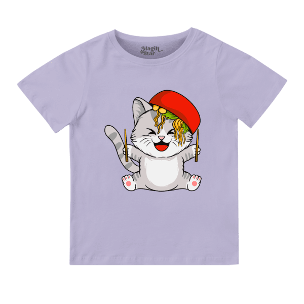 Playful Cat Boys Round Neck Boys T-shirt - Image 19