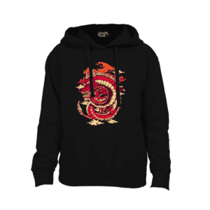 Red Dragon Hooded Sweatshirt for Boys
