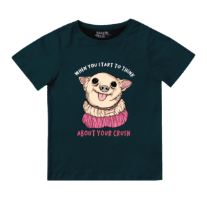 Dog with Crush Boys T-shirt