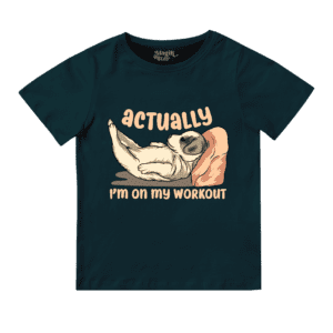 Lazy Dog Round Neck Boys T-shirt