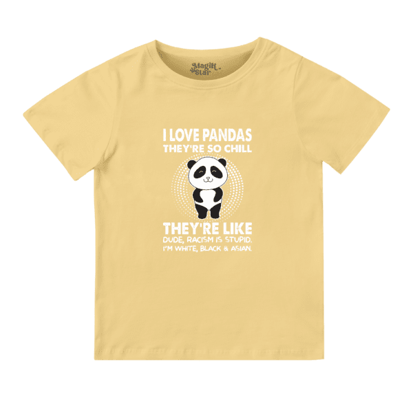 Cool Panda Round Neck Boys T-shirt - Image 19