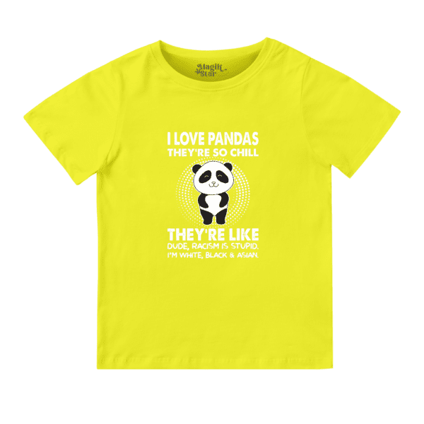 Cool Panda Round Neck Boys T-shirt - Image 7