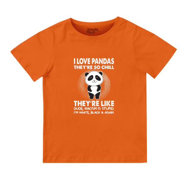 Cool Panda Round Neck Boys T-shirt - Image 17