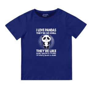 Cool Panda Round Neck Boys T-shirt
