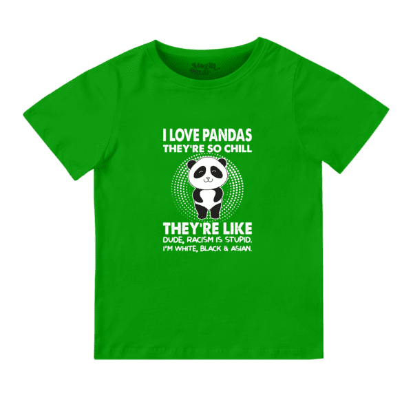 Cool Panda Round Neck Boys T-shirt - Image 11