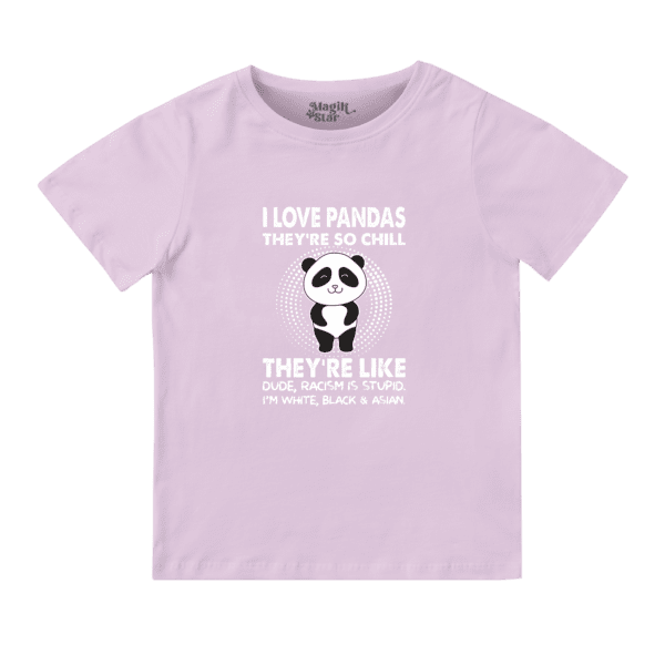 Cool Panda Round Neck Boys T-shirt - Image 13