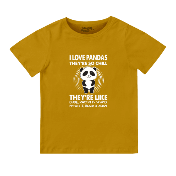 Cool Panda Round Neck Boys T-shirt - Image 14