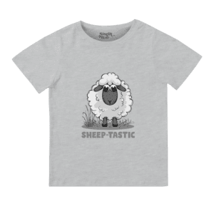 Sheep-tastic Half Sleeve T-shirt for Girls