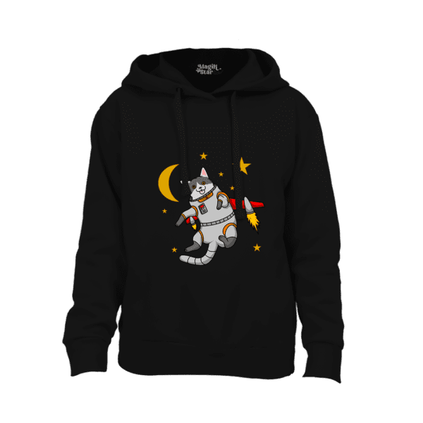 Astro Cat Hoodie for Boys