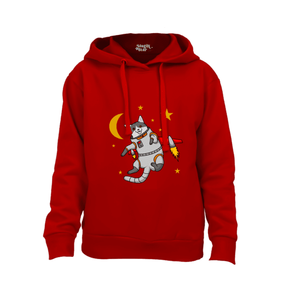 Astro Cat Hoodie for Boys - Image 2