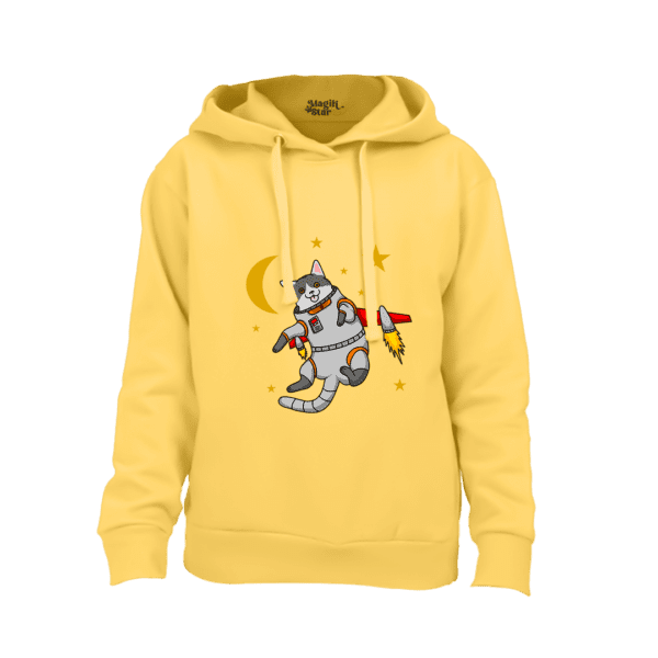 Astro Cat Hoodie for Boys - Image 3