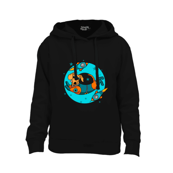 Floating Dog Hoodie for Boys - Image 2