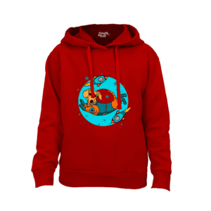 Floating Dog Hoodie for Boys