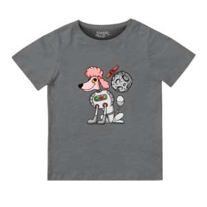 Astro-Poodle Half Sleeve T-shirt for Girls