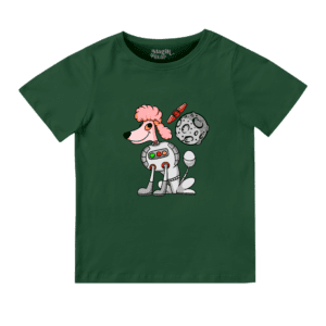 Astro-Poodle Round Neck Boys T-shirt