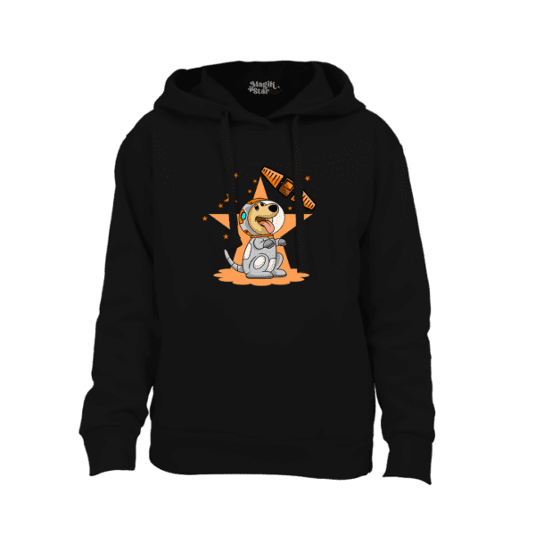 Space Dog Hoodie for Boys - Image 2