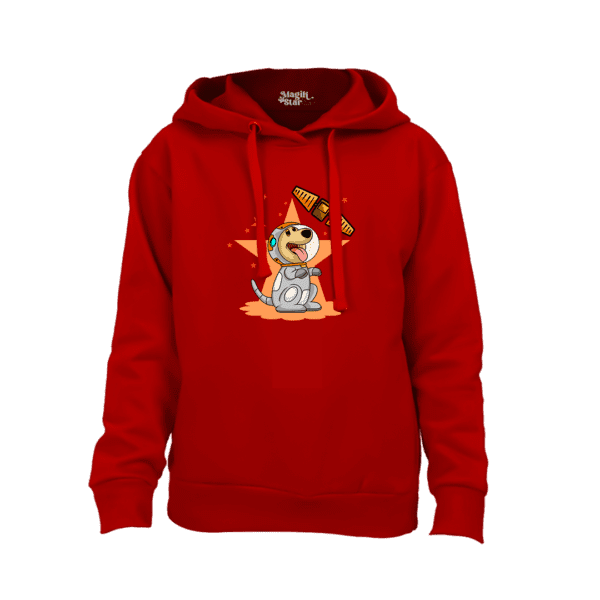 Space Dog Hoodie for Boys - Image 3