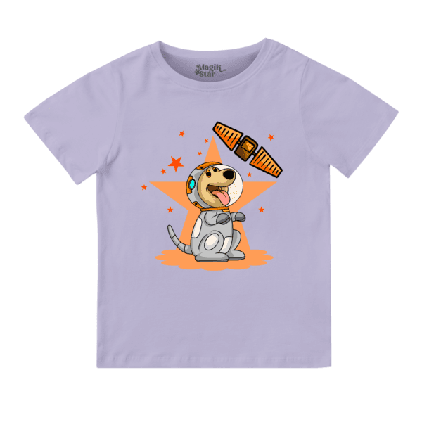 Space Dog Round Neck Boys T-shirt - Image 18