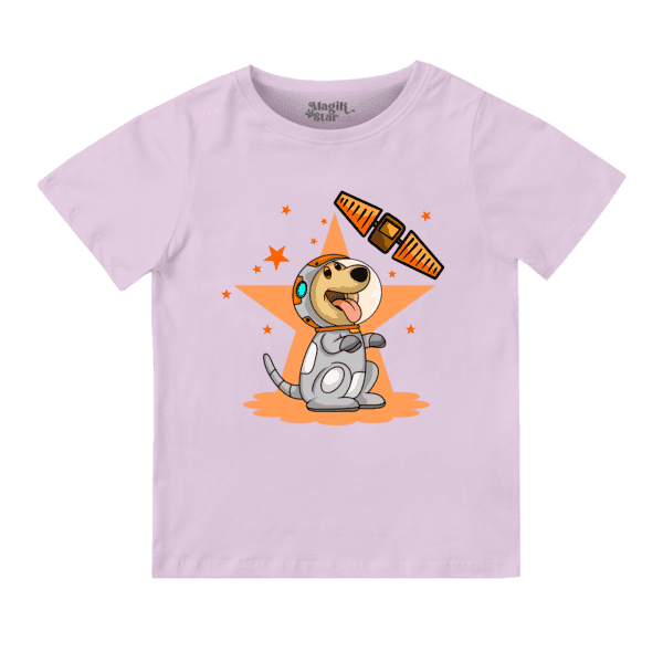 Space Dog Round Neck Boys T-shirt - Image 14