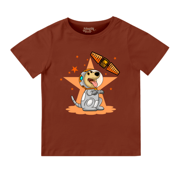 Space Dog Round Neck Boys T-shirt - Image 16