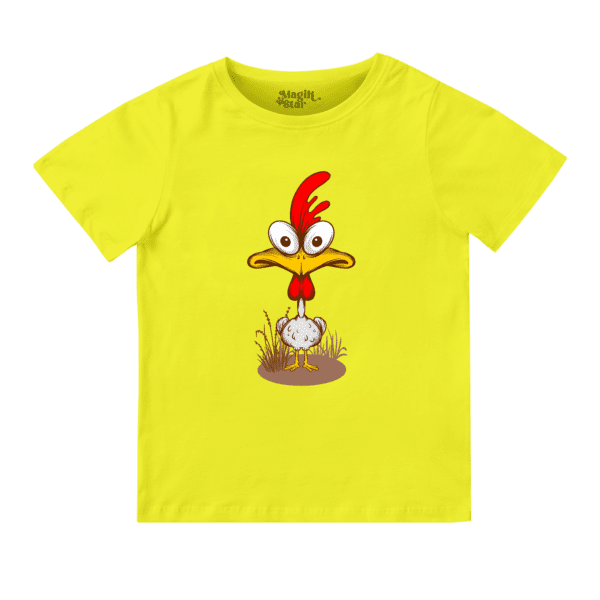 Crazy Chicken  Half Sleeve Boys T-shirt - Image 7