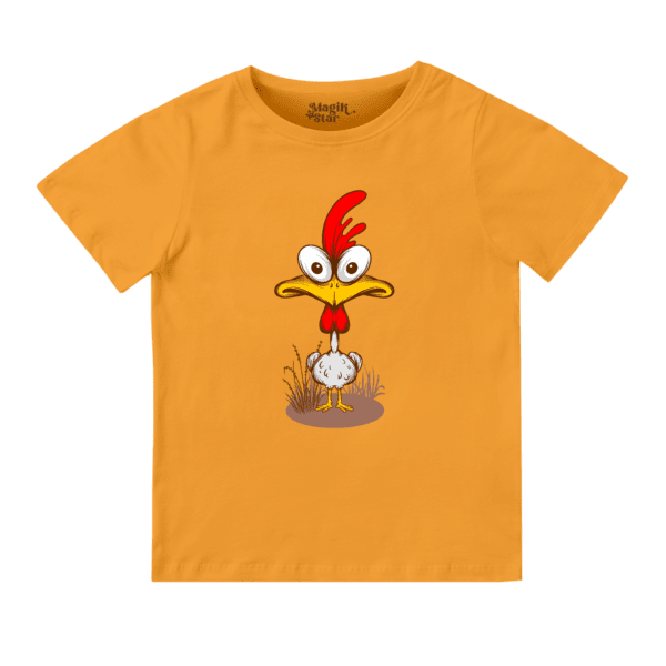 Crazy Chicken  Half Sleeve Boys T-shirt - Image 10
