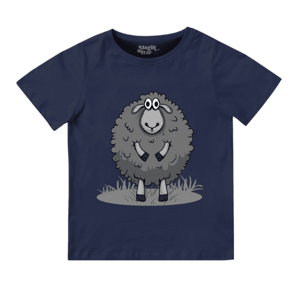 Black Sheep Half Sleeve Boys T-shirt - Image 5