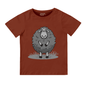 Black Sheep Half Sleeve Boys T-shirt