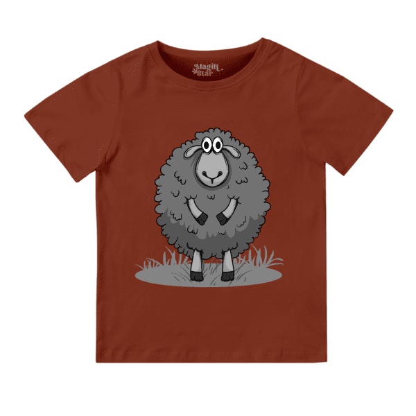 Black Sheep Half Sleeve Boys T-shirt
