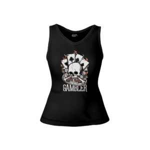 Skull Print Women Tank Top