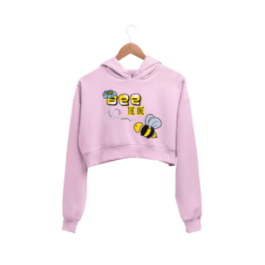 Bee the One Women Crop Hoodie