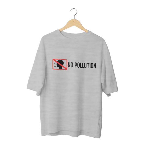 No Pollution Oversized T-Shirt - Image 2