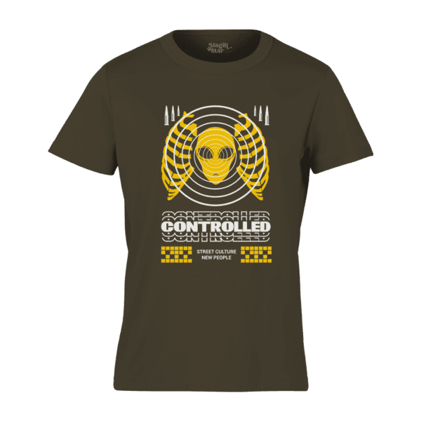 Street Style Round Neck Mens T-shirt - Image 11
