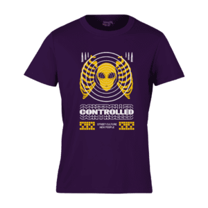 Street Style Round Neck Mens T-shirt