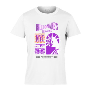 New York Round Neck Mens T-Shirt