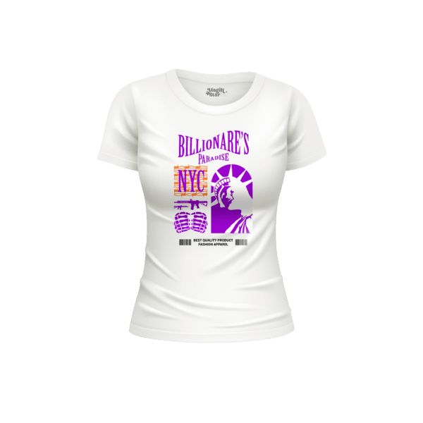New York Half Sleeve Women T-Shirt